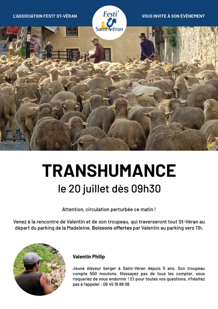 Affiche transhumance